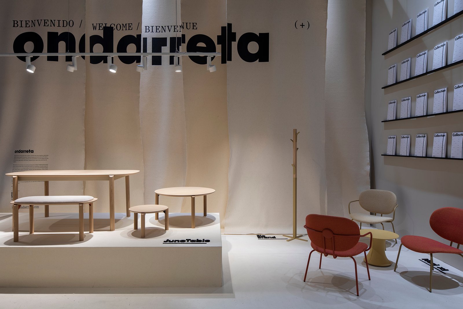 2022 年米兰国际家具展 Ondarreta 展位设计