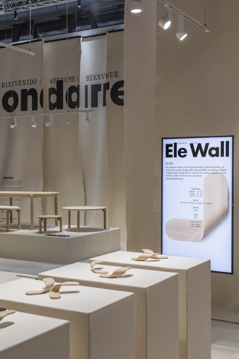 2022 年米兰国际家具展 Ondarreta 展位设计