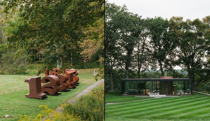 罗伯特·印第安纳 (Robert Indiana) 的“从一到零”安装