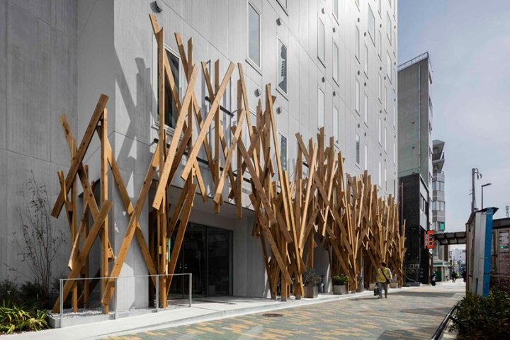 ONE@tokyo hotel by Kengo Kuma, Sumida / Tokyo – Japan
