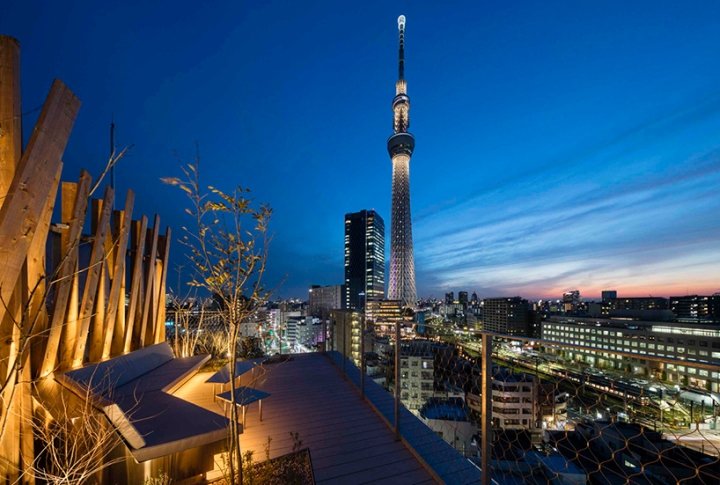 ONE@tokyo hotel by Kengo Kuma, Sumida / Tokyo – Japan