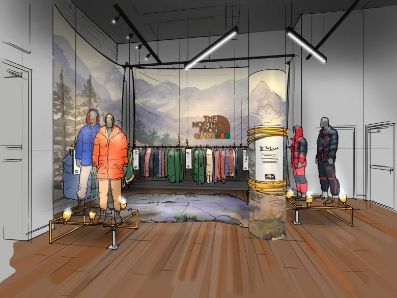 The North Face x Gucci – Soho 发布会