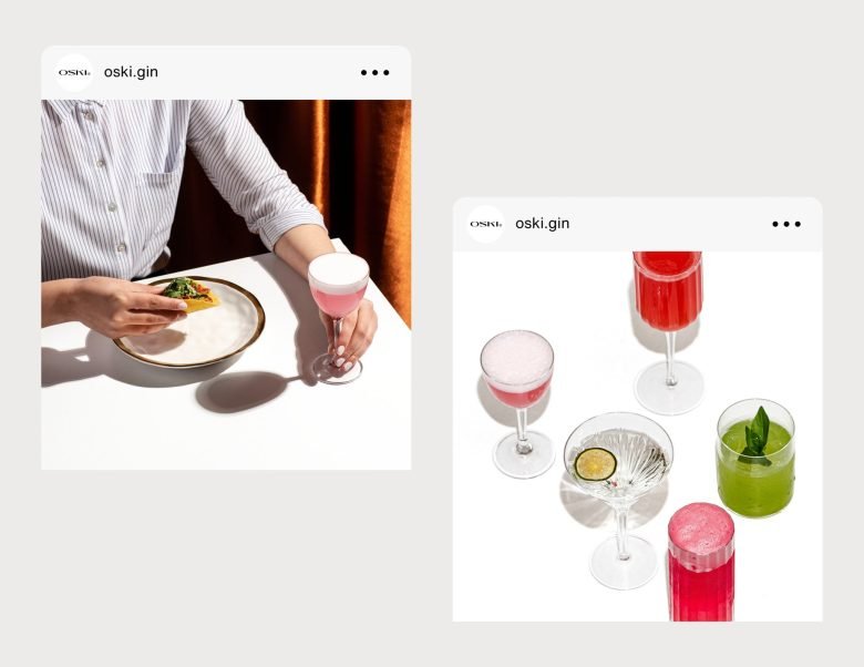 OSKI – Formascope 机构推出的分层杜松子酒
