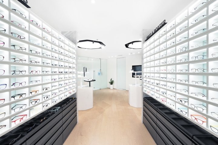 Occura 眼镜店，Whitespace Ltd，曼谷 – 泰国
