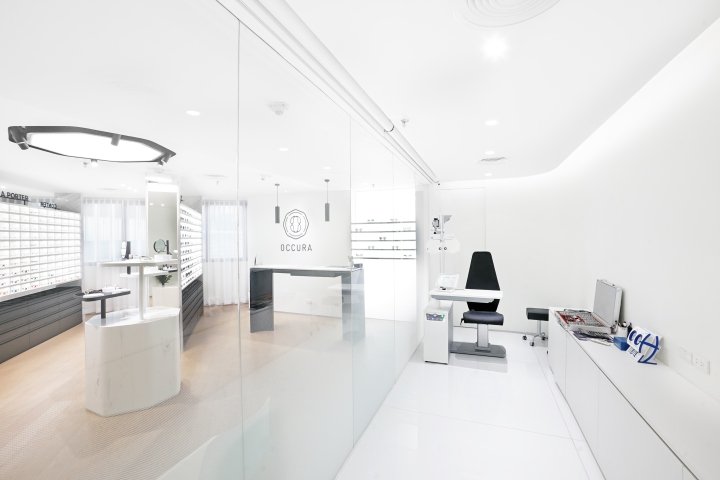 Occura 眼镜店，Whitespace Ltd，曼谷 – 泰国