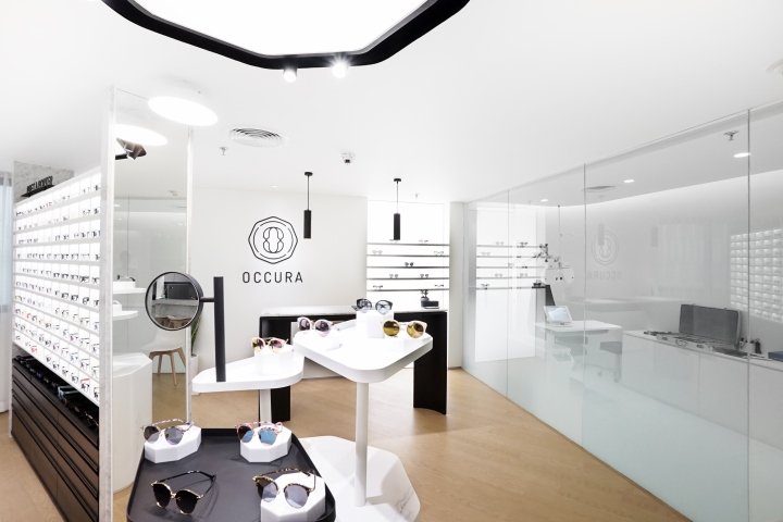 Occura 眼镜店，Whitespace Ltd，曼谷 – 泰国