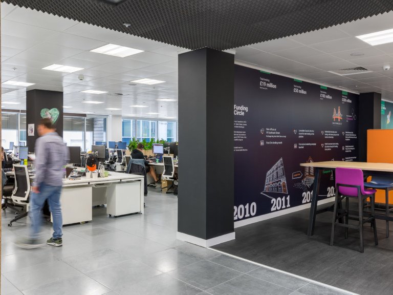 Funding Circle – 办公室翻新,英国伦敦 Funding Circle – 办公室翻新,英国伦敦