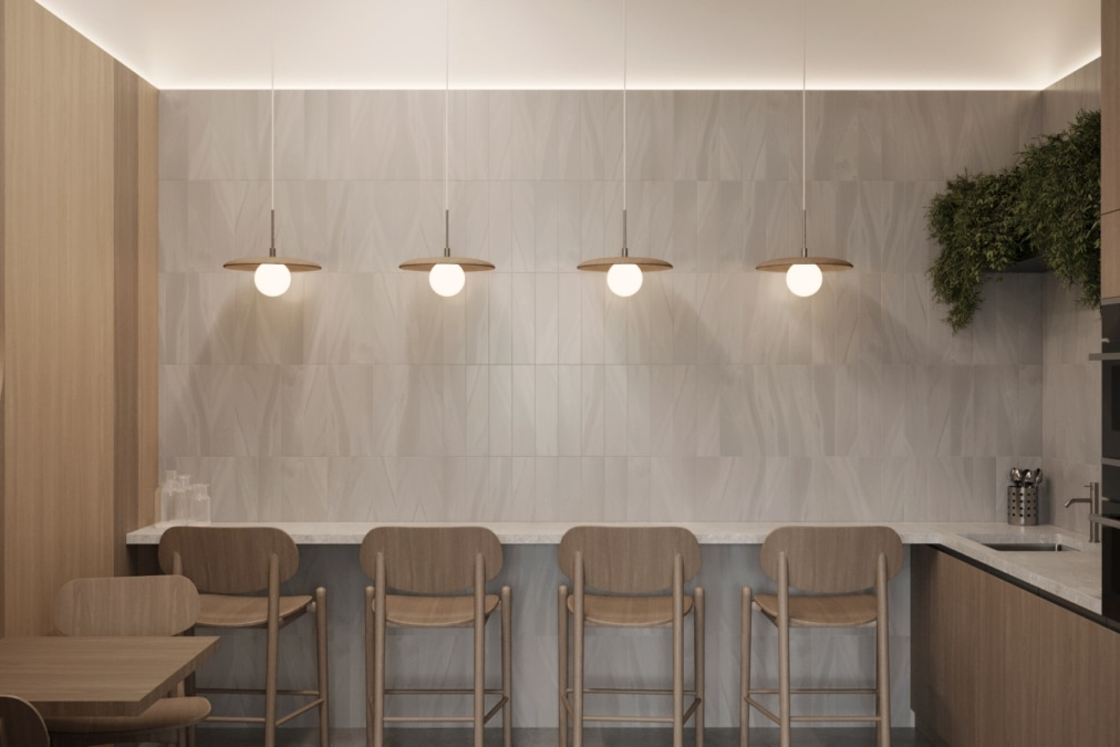 墙之间的办公室