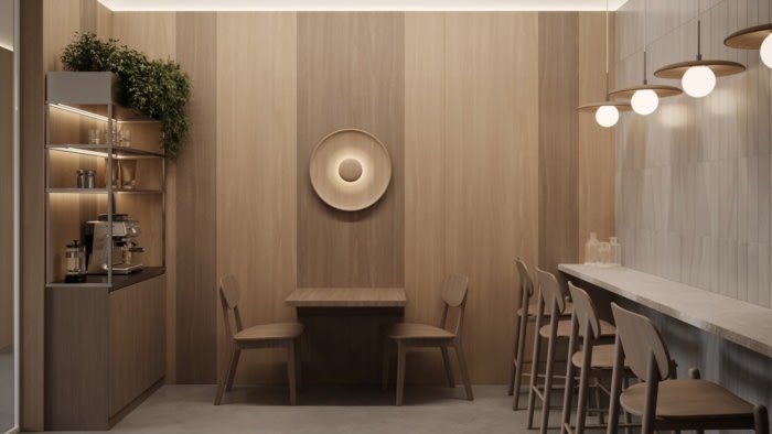 墙之间的办公室