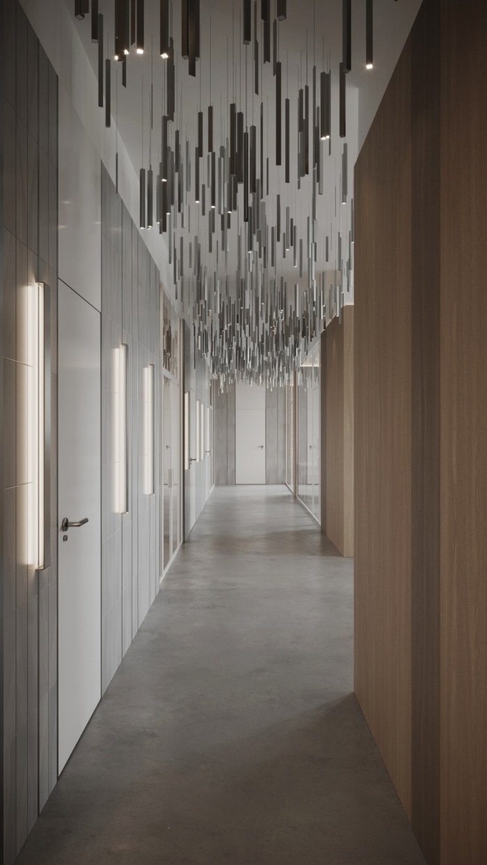 墙之间的办公室