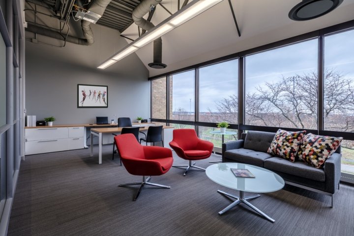 俄亥俄州立大学首席信息官办公室，M+A Architects，俄亥俄州哥伦布市