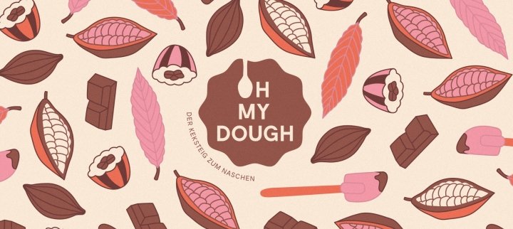 Oh My Dough 品牌和包装由 Design Studio B.O.B. 设计