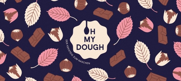 Oh My Dough 品牌和包装由 Design Studio B.O.B. 设计