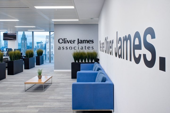 Penketh Group 的 Oliver James Associates 办公室，英国曼彻斯特