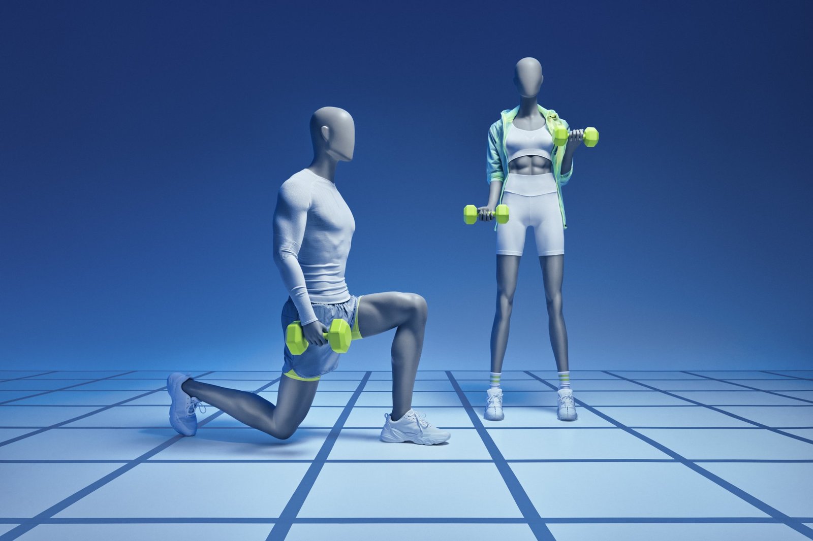 Sempere Mannequins 的 Olympia + Invictus 运动人体模型系列