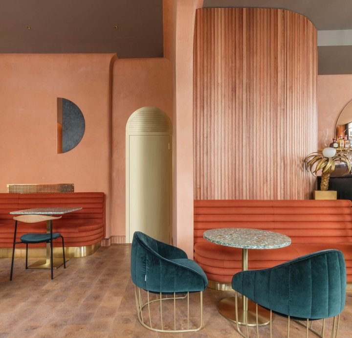 英国伦敦 Sella Concept 设计的 Omar’s Place 地中海餐厅