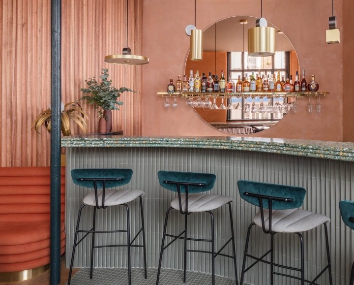 英国伦敦 Sella Concept 设计的 Omar’s Place 地中海餐厅