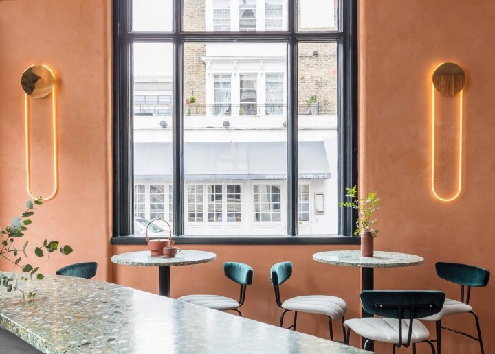 英国伦敦 Sella Concept 设计的 Omar’s Place 地中海餐厅