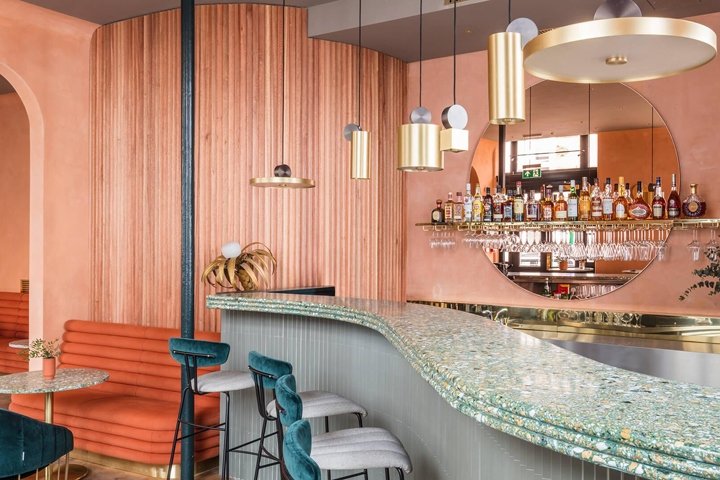英国伦敦 Sella Concept 设计的 Omar’s Place 地中海餐厅