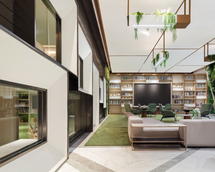 欧派陈列室由 P A L Design Group 设计，中国广州