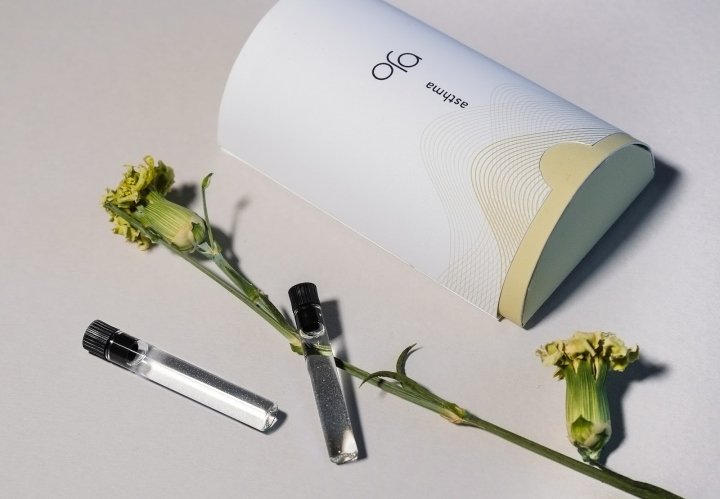 Ora 吸入器包装由 Pandara Chanyatanavut 设计