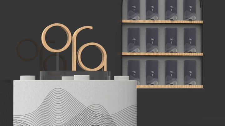 Ora 吸入器包装由 Pandara Chanyatanavut 设计