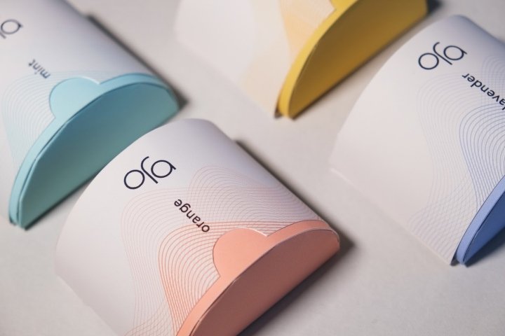 Ora 吸入器包装由 Pandara Chanyatanavut 设计