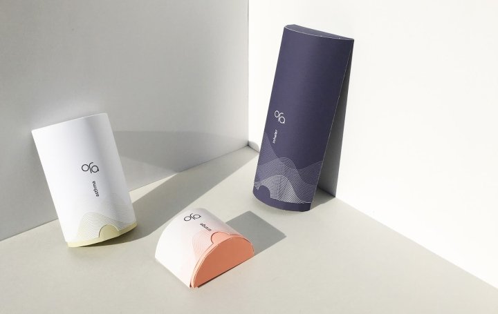 Ora 吸入器包装由 Pandara Chanyatanavut 设计