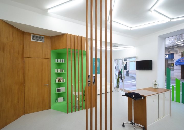 有机美发师，LIQE arquitectura，维戈 – 西班牙