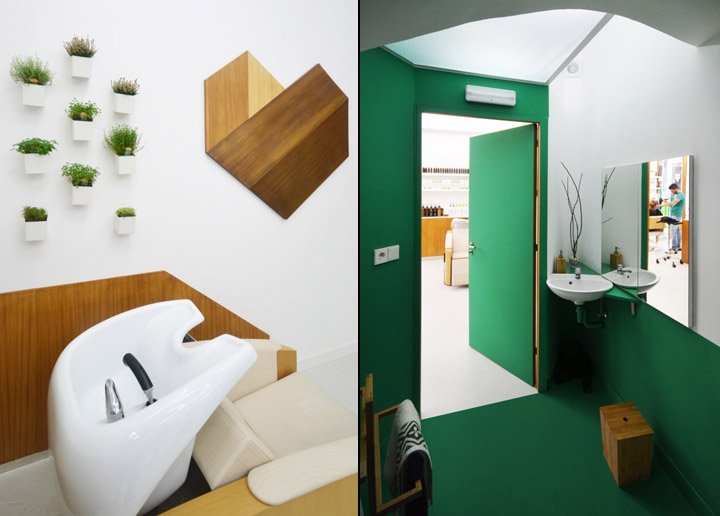 有机美发师，LIQE arquitectura，维戈 – 西班牙