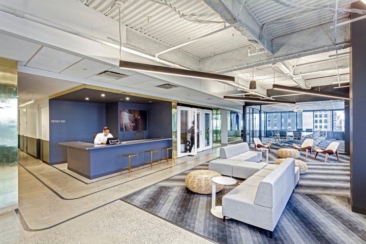 Orion 全球办公室，由 Ted Moudis Associates 设计，纽约市