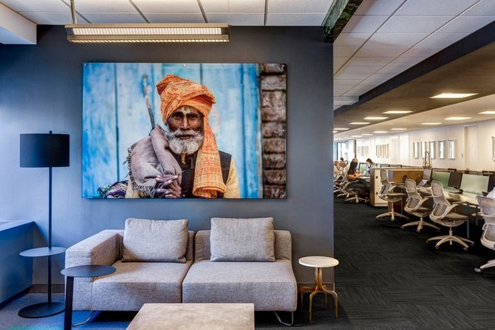 Orion 全球办公室，由 Ted Moudis Associates 设计，纽约市