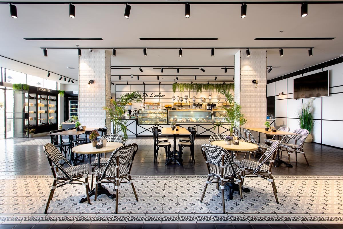 Cremerie De L’éclair，冰淇淋店室内设计，以色列