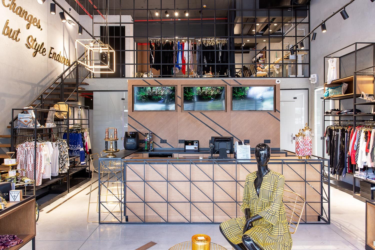 顶级模特系列——时装店设计