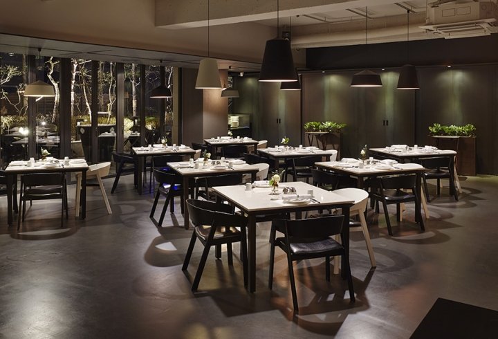 韩国首尔 danaham 设计的 PABULLA 餐厅