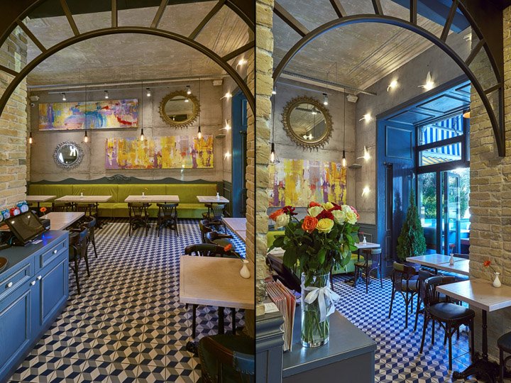 PSTATECA 咖啡馆由 Sasha Fedorenko Architecture & Design 设计，基辅 – 乌克兰