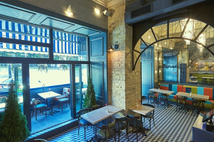 PSTATECA 咖啡馆由 Sasha Fedorenko Architecture & Design 设计，基辅 – 乌克兰