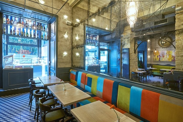 PSTATECA 咖啡馆由 Sasha Fedorenko Architecture & Design 设计，基辅 – 乌克兰