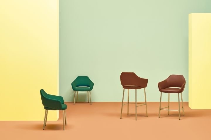 Patrick Norguet 设计的 PEDRALI FOX 扶手椅