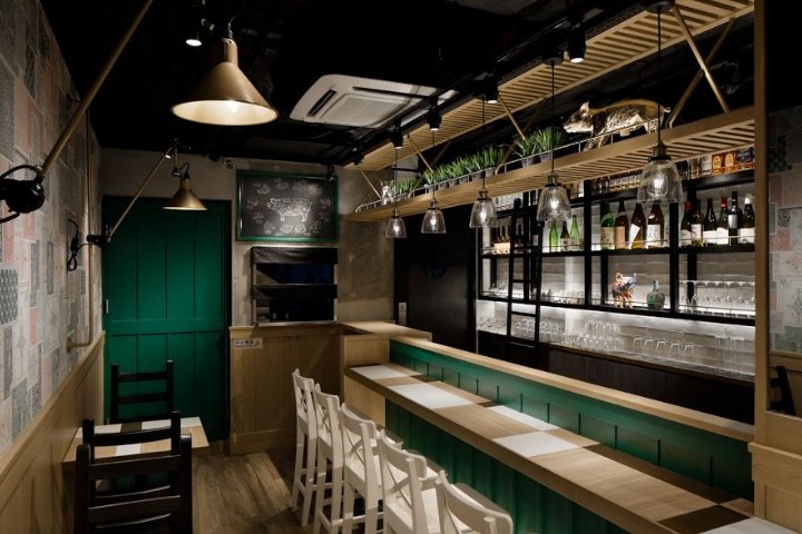 香港 Studio C8 的猪肉酒吧和餐厅 香港 Studio C8 的猪肉酒吧和餐厅