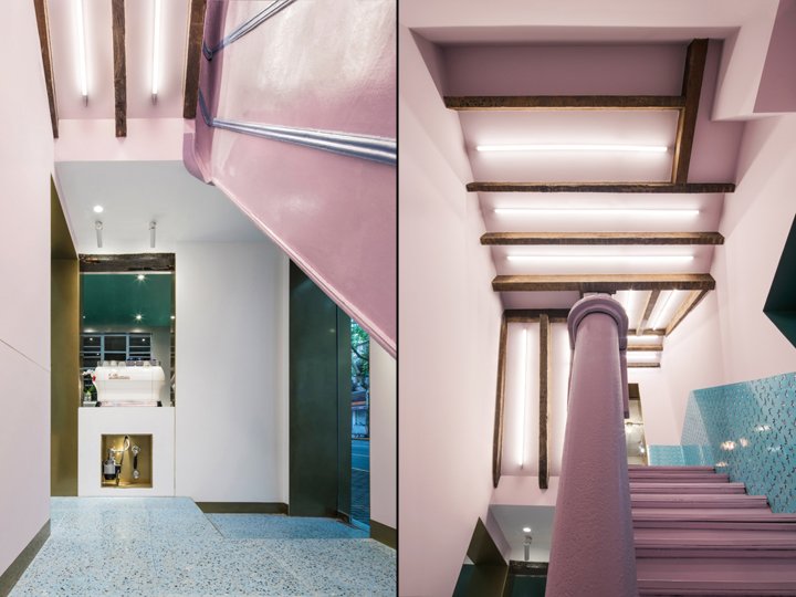 Paloma 咖啡馆，由 dongqi Architects 设计，上海 – 中国