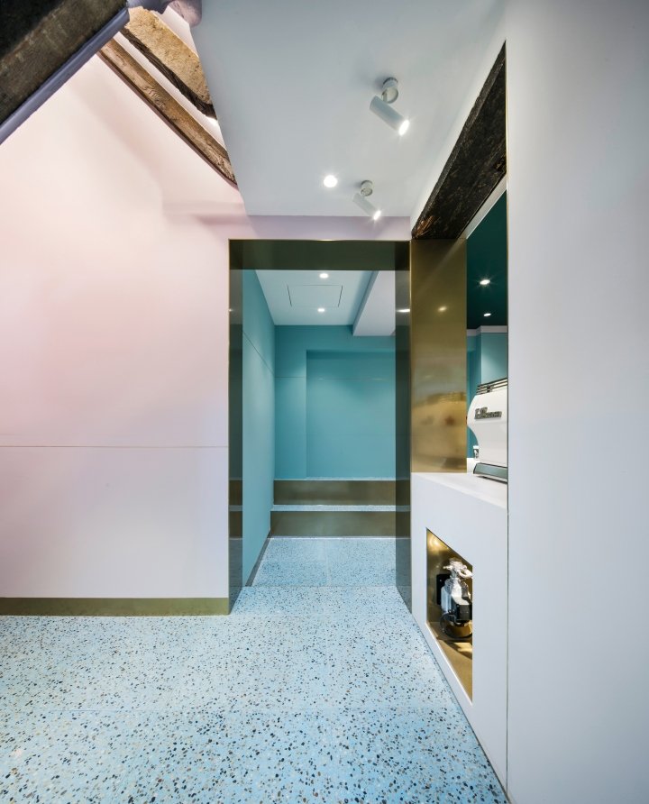 Paloma 咖啡馆，由 dongqi Architects 设计，上海 – 中国