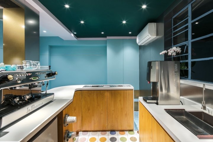 Paloma 咖啡馆，由 dongqi Architects 设计，上海 – 中国