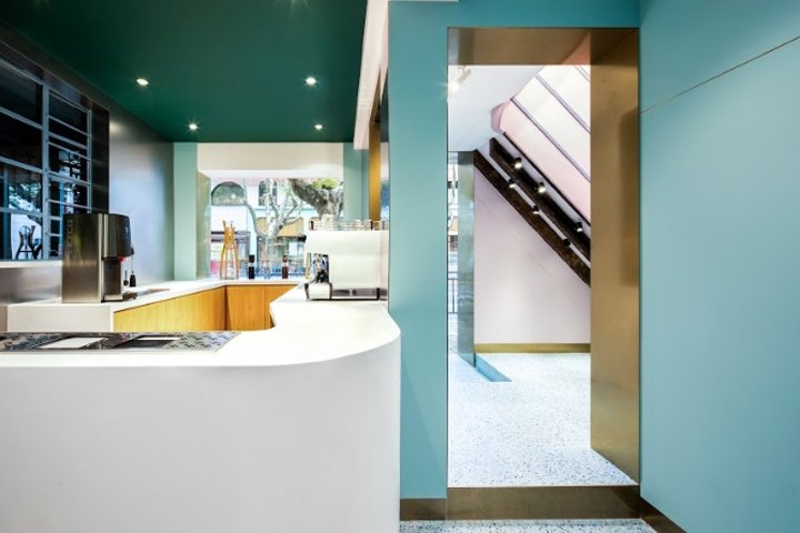 Paloma 咖啡馆，由 dongqi Architects 设计，上海 – 中国