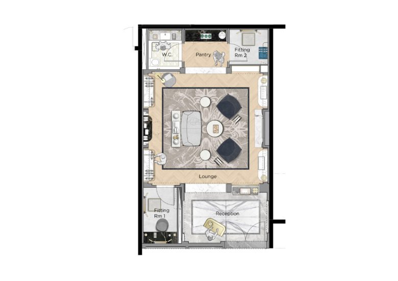 澳门私人豪华购物套房 / PMDL Architecture + Design