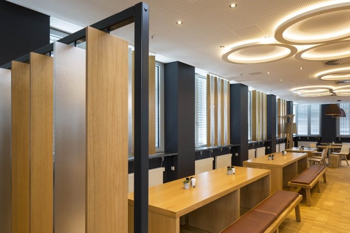 Paulaner 啤酒厂总部由 Kitzig Interior Design 设计，慕尼黑 Langwied – 德国