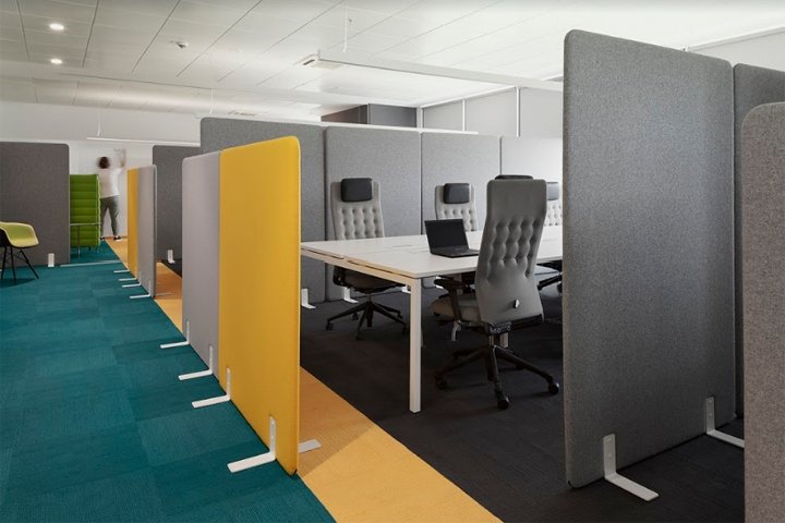 Paysafe 支付团队办公室，由 Cache atelier 设计，索非亚 – 保加利亚