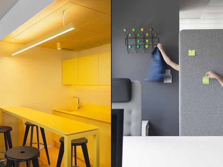 Paysafe 支付团队办公室，由 Cache atelier 设计，索非亚 – 保加利亚