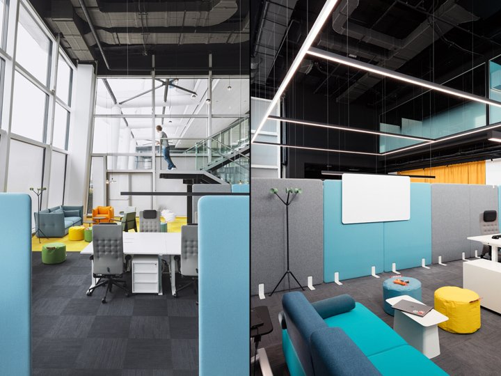 Paysafe 办公室,由 Cache atelier 设计,索非亚 – 保加利亚 Paysafe 办公室,由 Cache atelier 设计,索非亚 – 保加利亚