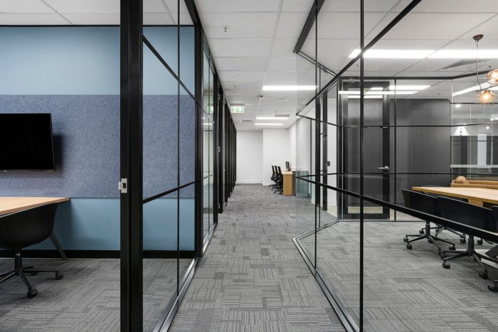 Peachtree Capital 办公室由 Concept Commercial Interiors 设计